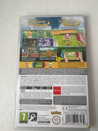 Pokémon Let's Go Pikachu! Nintendo Switch