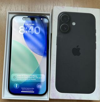 iPhone16 Negro 128 GB