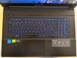 Gigabyte G7GD Portátil gaming Negro