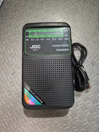 Radio Portátil JOC TG-77 FM/AM/SW