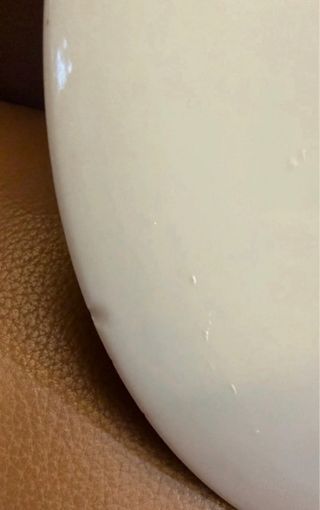 Piatto ceramica Huts decorato vintage raro