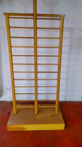 Perchero expositor madera 86x158cm