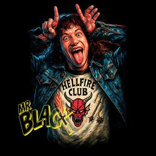 Camiseta Stranger Things Eddie Algodón UNISEX