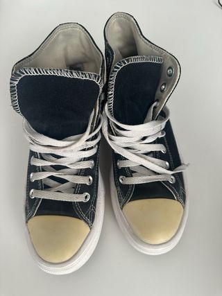 Zapatillas Converse Negras Plataforma