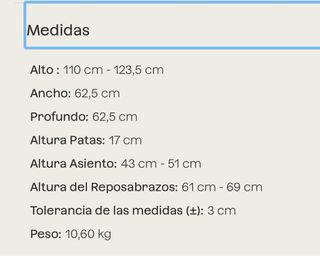 Silla de oficina ergonómica SKLUM Beige/Blanco