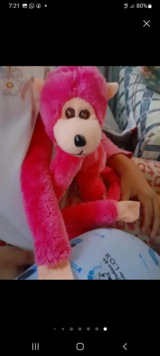 Mono de peluche colgante Gibraltar