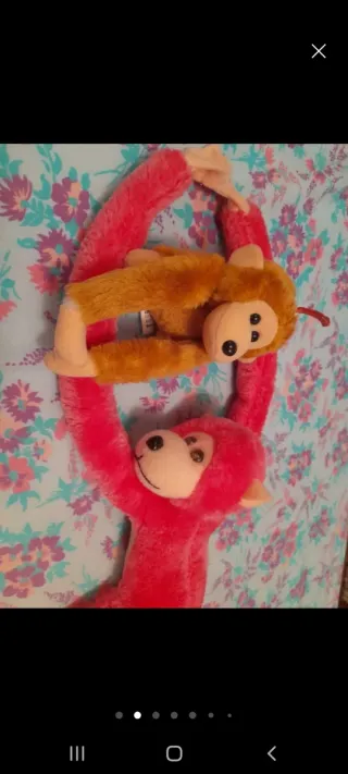 Mono de peluche colgante Gibraltar