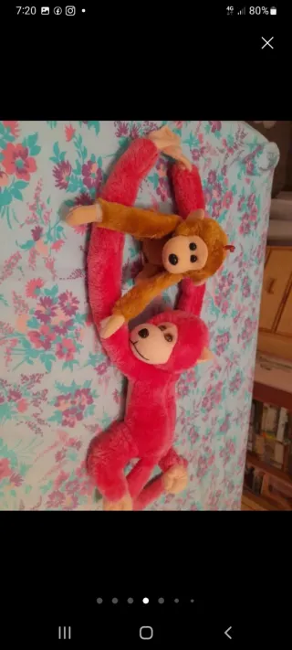 Mono de peluche colgante Gibraltar