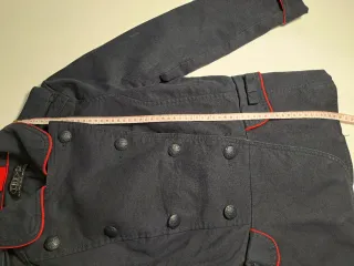 Chaqueta estilo militar TRF Zara azul marino