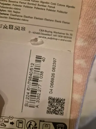 Pack 5 calcetines C&A talla 35-38