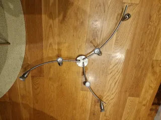 Lámpara de techo moderna 6 focos