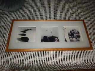 Marco de fotos Ikea 3 fotos