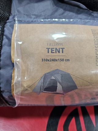 Tienda de Campaña Tent Fjellrype / 4 Personas.