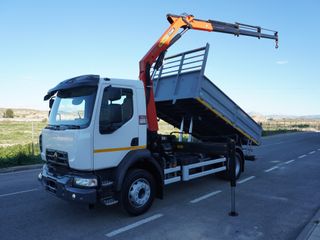 RENAULT MIDLUM D280 GRÚA PALFINGER