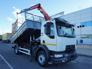 RENAULT MIDLUM D280 GRÚA PALFINGER