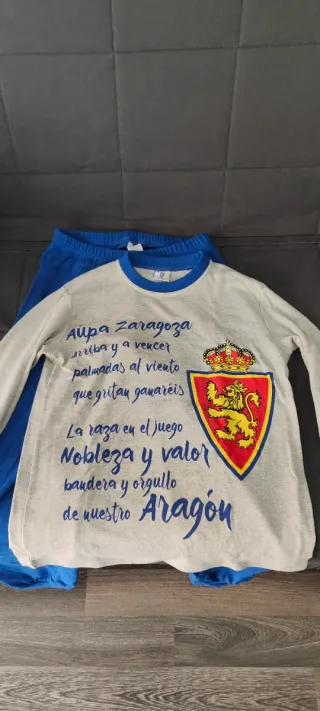 Pijama Real Zaragoza Azul