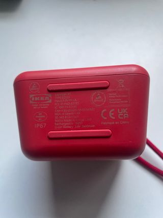 Altavoz Bluetooth Rojo