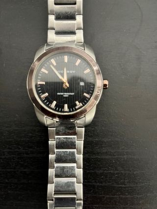 Reloj Viceroy Negro y Plateado
