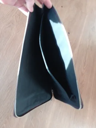 Portadocumentos Boria & Coria Piel Gris