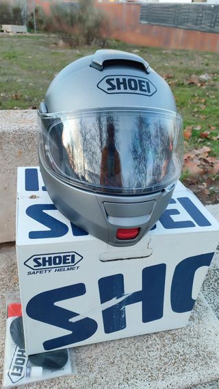 Casco Shoei Neotec Plata