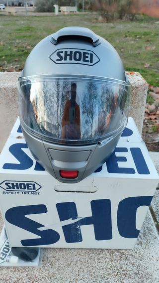 Casco Shoei Neotec Plata