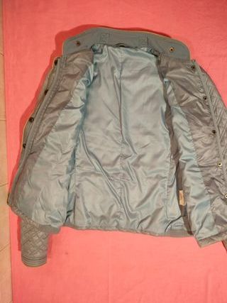 Giubbino azzurro donna trapuntato tg. S