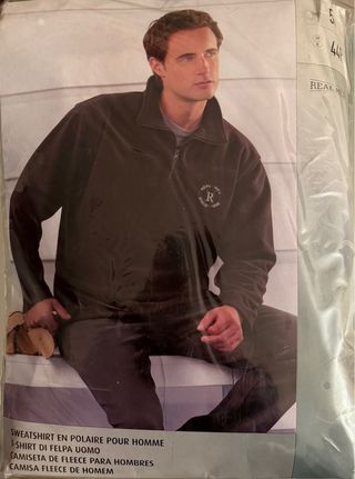 Sueter-camiseta polar Real Men Talla 54