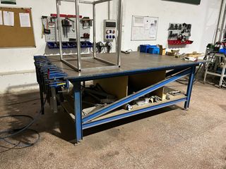 Mesa de trabajo industrial