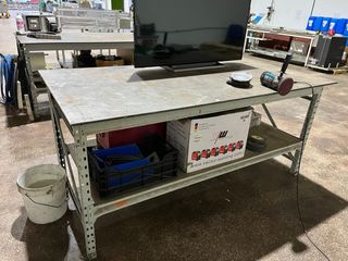 Mesa de trabajo industrial