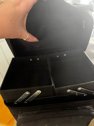 Neceser cofre maletin Max Factor Negro