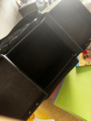 Neceser cofre maletin Max Factor Negro