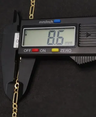Cadena Figaro Oro 18k Unica