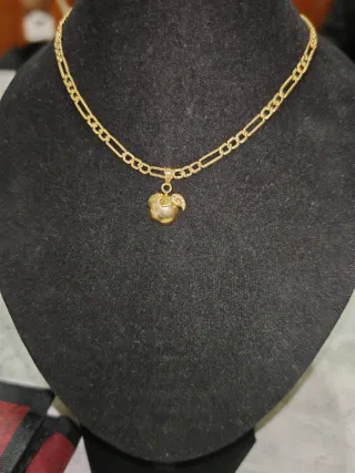 Cadena Figaro Oro 18k Unica