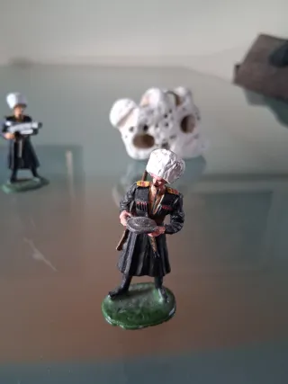 Diorama soldatini piombo anni 50-60