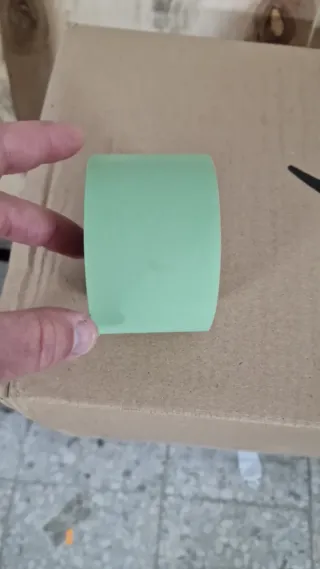 60 Rollos Papel Térmico Verde 58x95x12