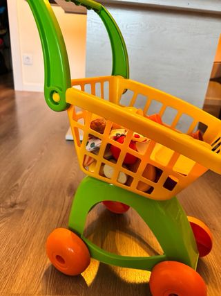 Carrito de compra para niños