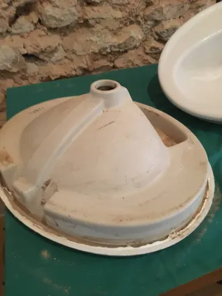 Pica lavabo Roca Porcelana Blanco