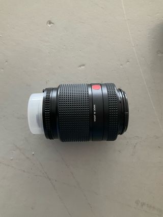 Objetivo y Funda Mamiya