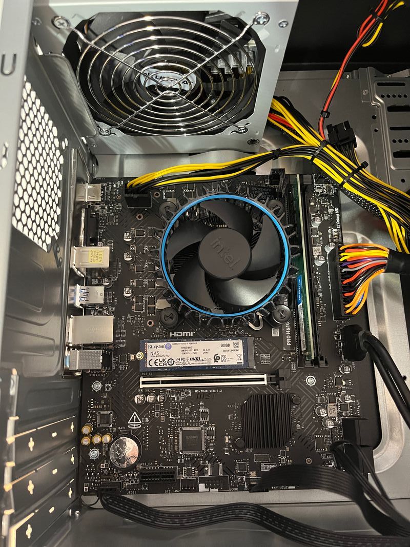 PC TORRE I7-12700 16GB DDR4 500GB M2 GT730
