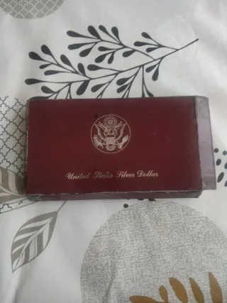 Moneda Plata Dollar JJOO 1984