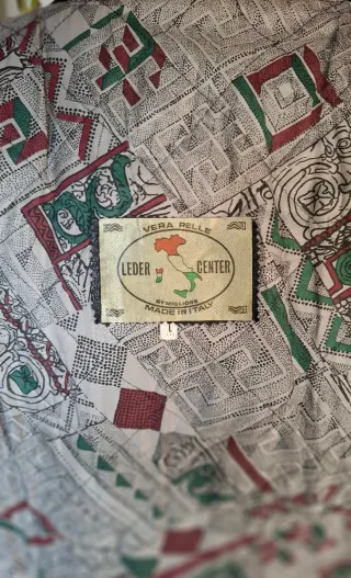 Chaqueta Piel Genuina Negra Diseño