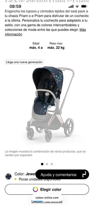 Cybex Seat Pack Jewels of Nature