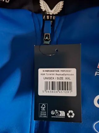 Felpa Red Bull Racing con zip unisex XXL