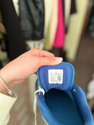 Zapatillas Jordan Low Azul y Blanco