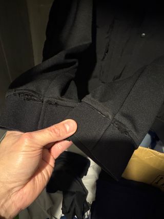 Cazadora Zara Negra Bomber