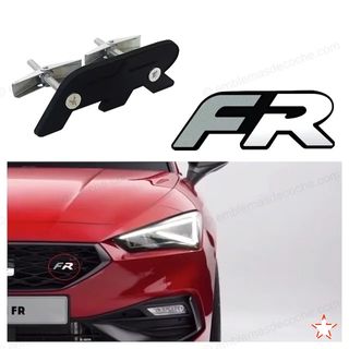 Logo FR Seat Parrilla Delantera Metal Emblema