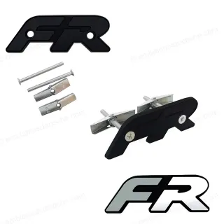 Logo FR Seat Parrilla Delantera Metal Emblema