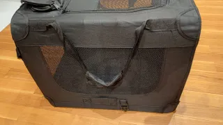 Transportín para perro plegable lionto