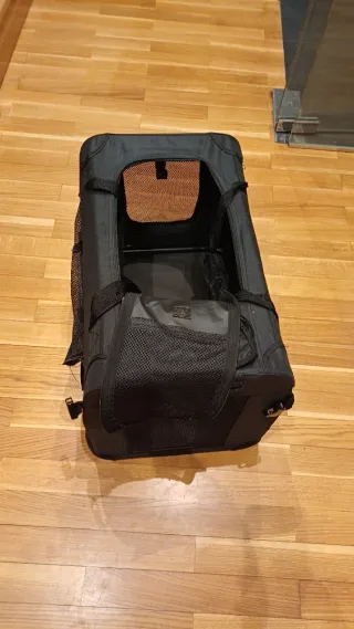 Transportín para perro plegable lionto