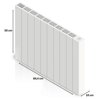 Emisor Seco AVA H 2000 W Aluminio Programable LCD